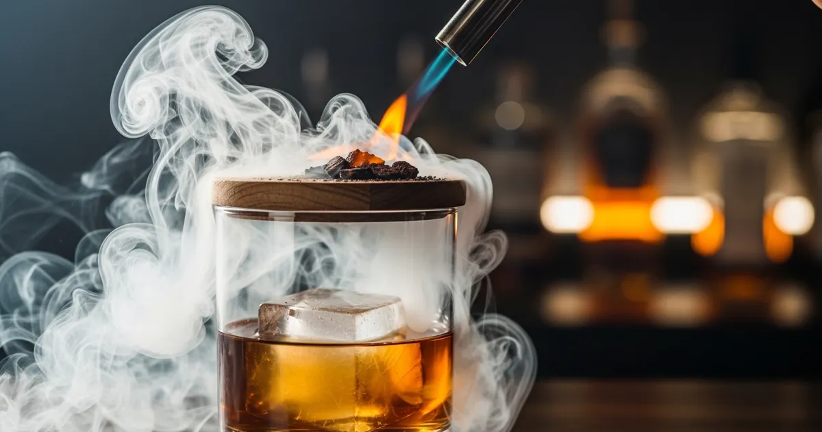 「カクテルスモーカー」の誘惑。煙が魔法をかける、至高の一杯