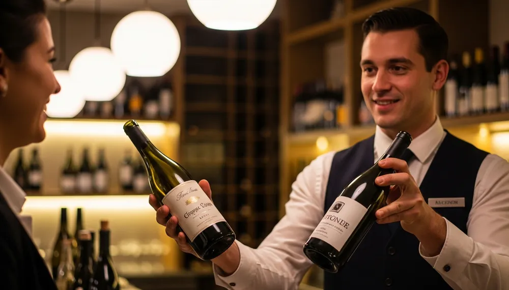 店員のお勧めワイン