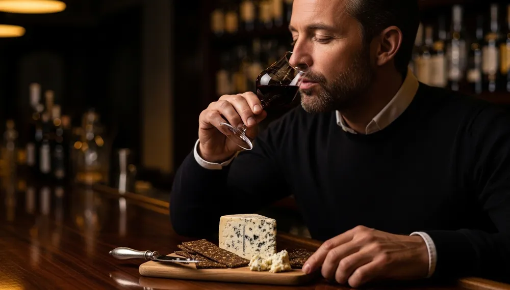 ポートワインとチーズのアリアージュ