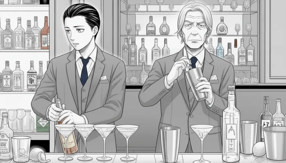 決して遅れることができないサブバーテンダー