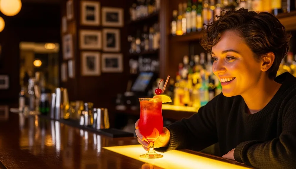 バーでShirley Temple